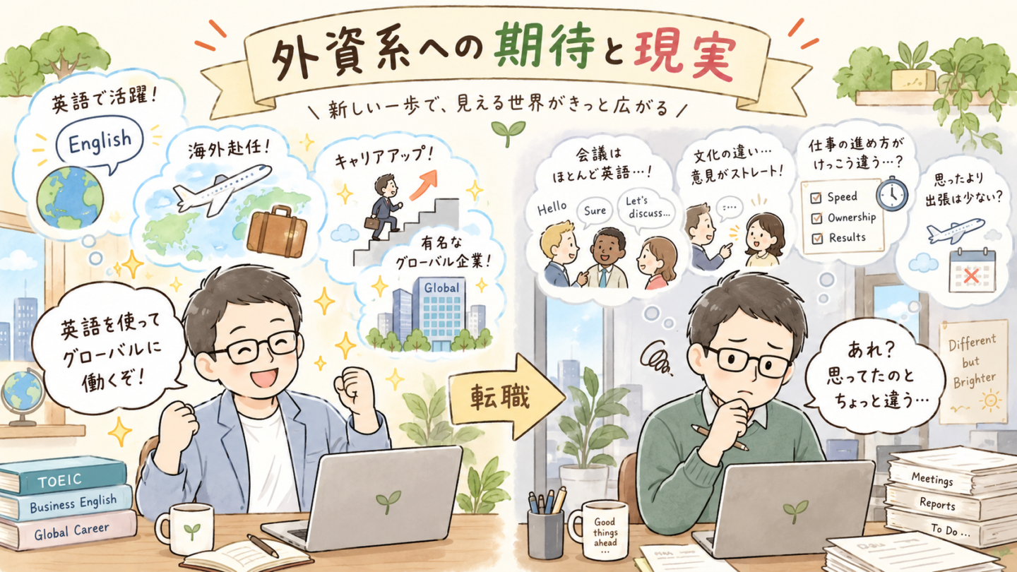外資系への期待と現実
