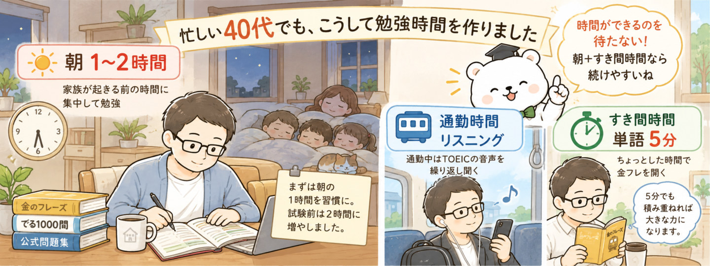 勉強時間の作り方