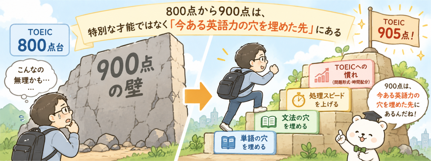 英語力の穴を埋める