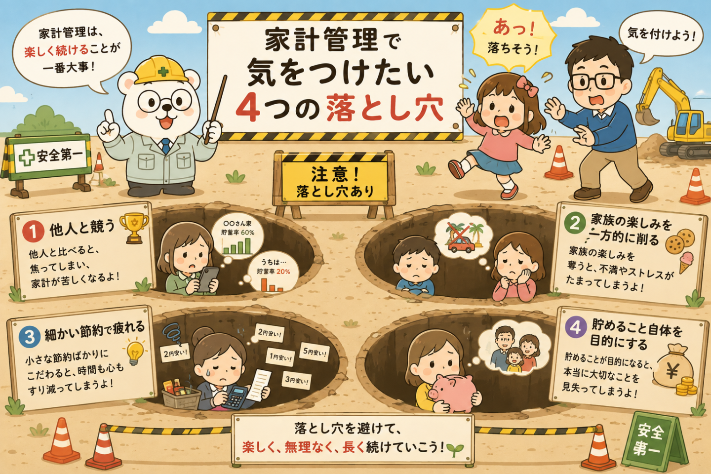 家計管理の落とし穴